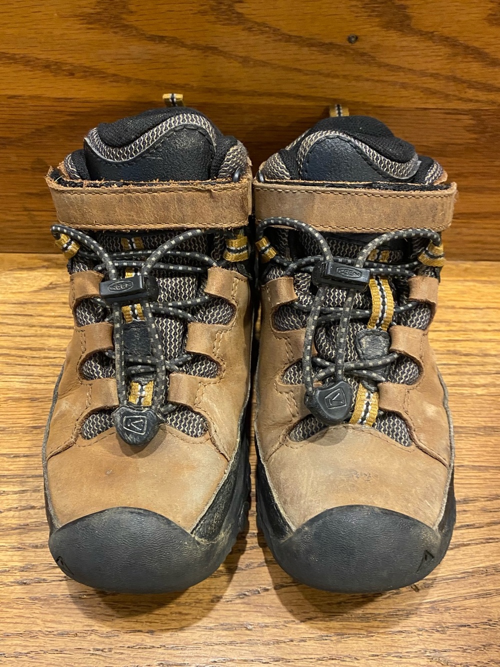Keen Targhee - Brown and Black Kids' Hiking Boots - Size 12